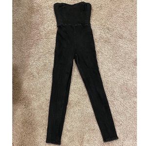 TopShop denim jumpsuit